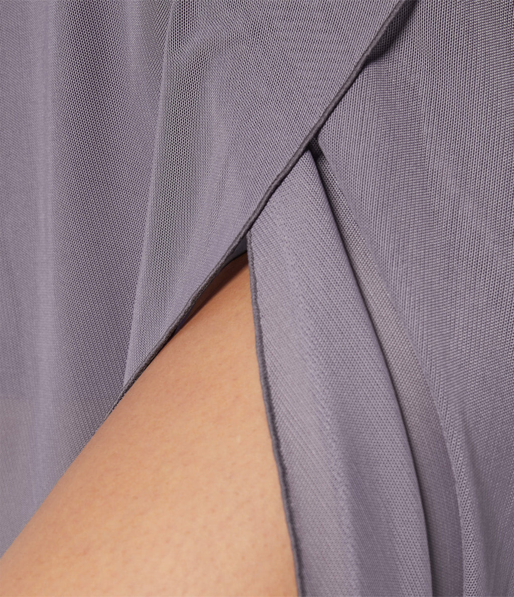 MELANIE | ELASTIC-WAIST FLOWING SKIRT
