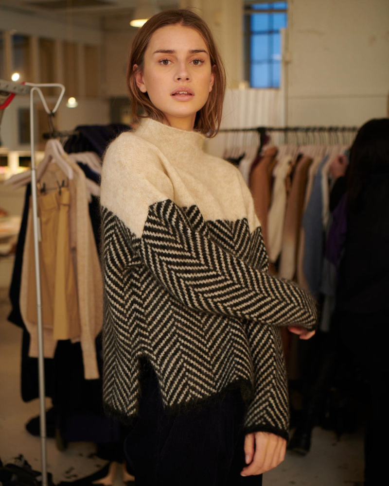 NORAH | COTTON HIGH-NECK SKIRT