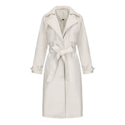Abrianna | Belted Lapel Coat