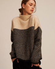 Norah | Cotton High-Neck Jumper