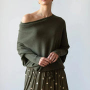 Maryelizabeth | Wide-Neck Jumper