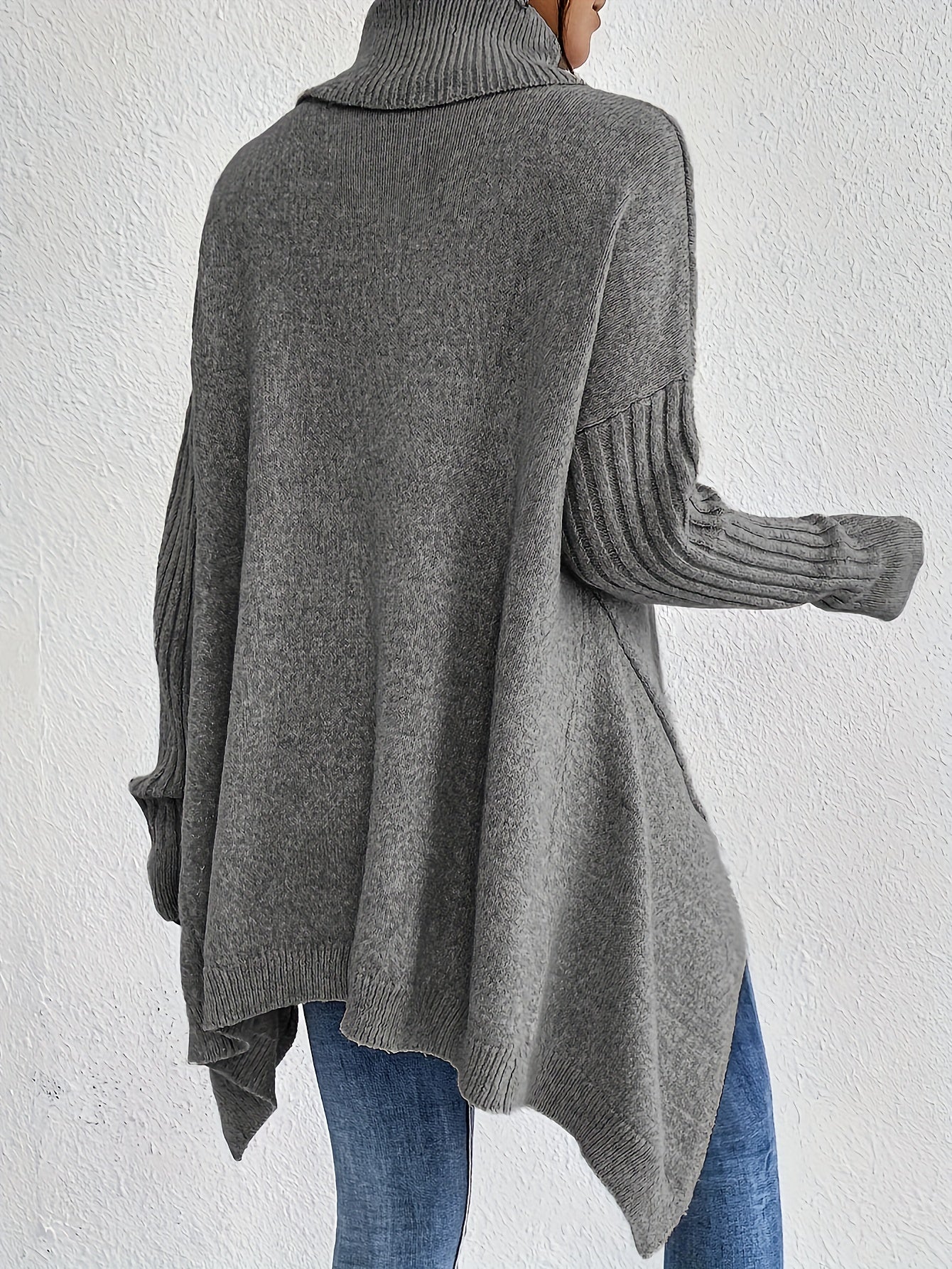 AUDREY | WRAP ROLL-NECK JUMPER