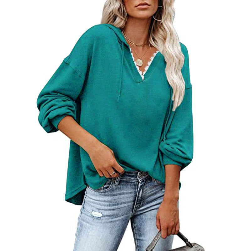 Tashina | Lace-Neck Jumper