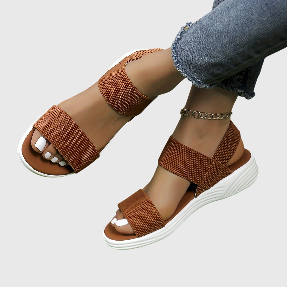 JESSAMINE | WIDE-FIT CUSHIONED SANDALS