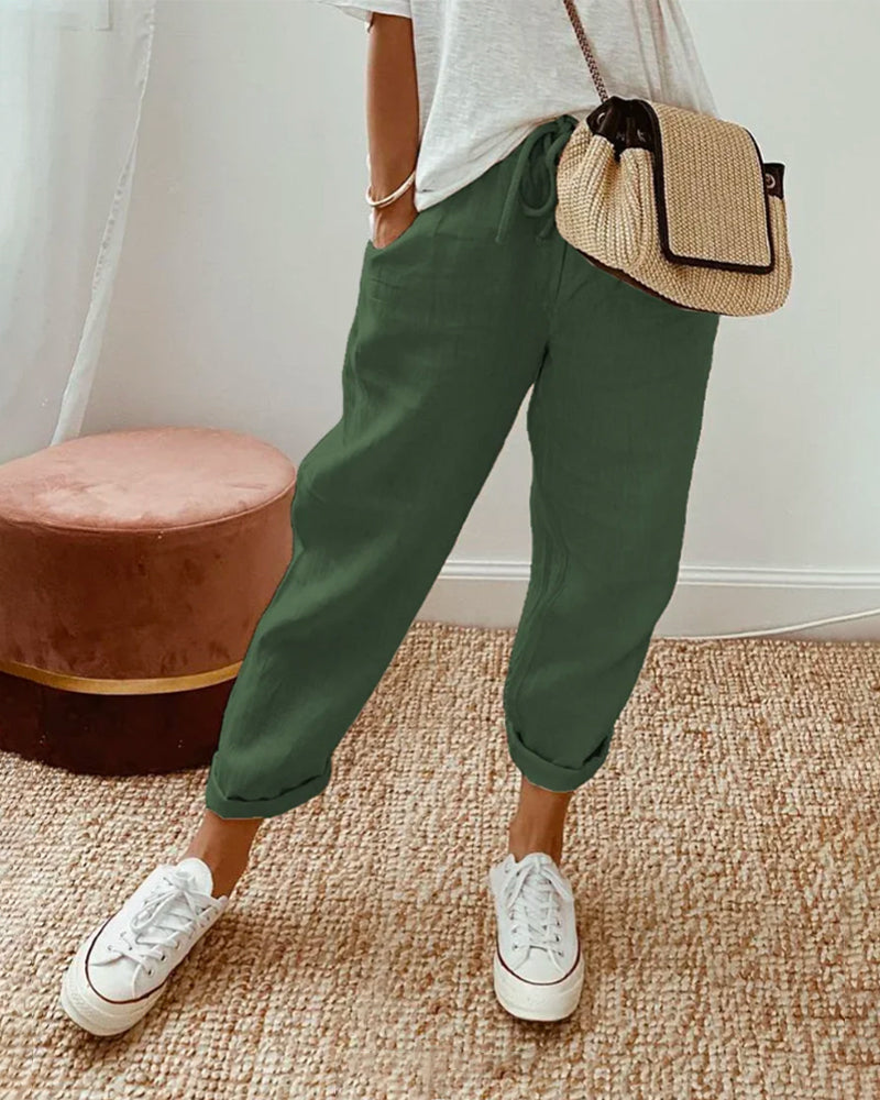 Elegant Comfortable Flowing Trousers