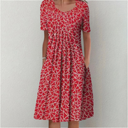 Hailey | Elegant And Casual Flower Dress With Pockets