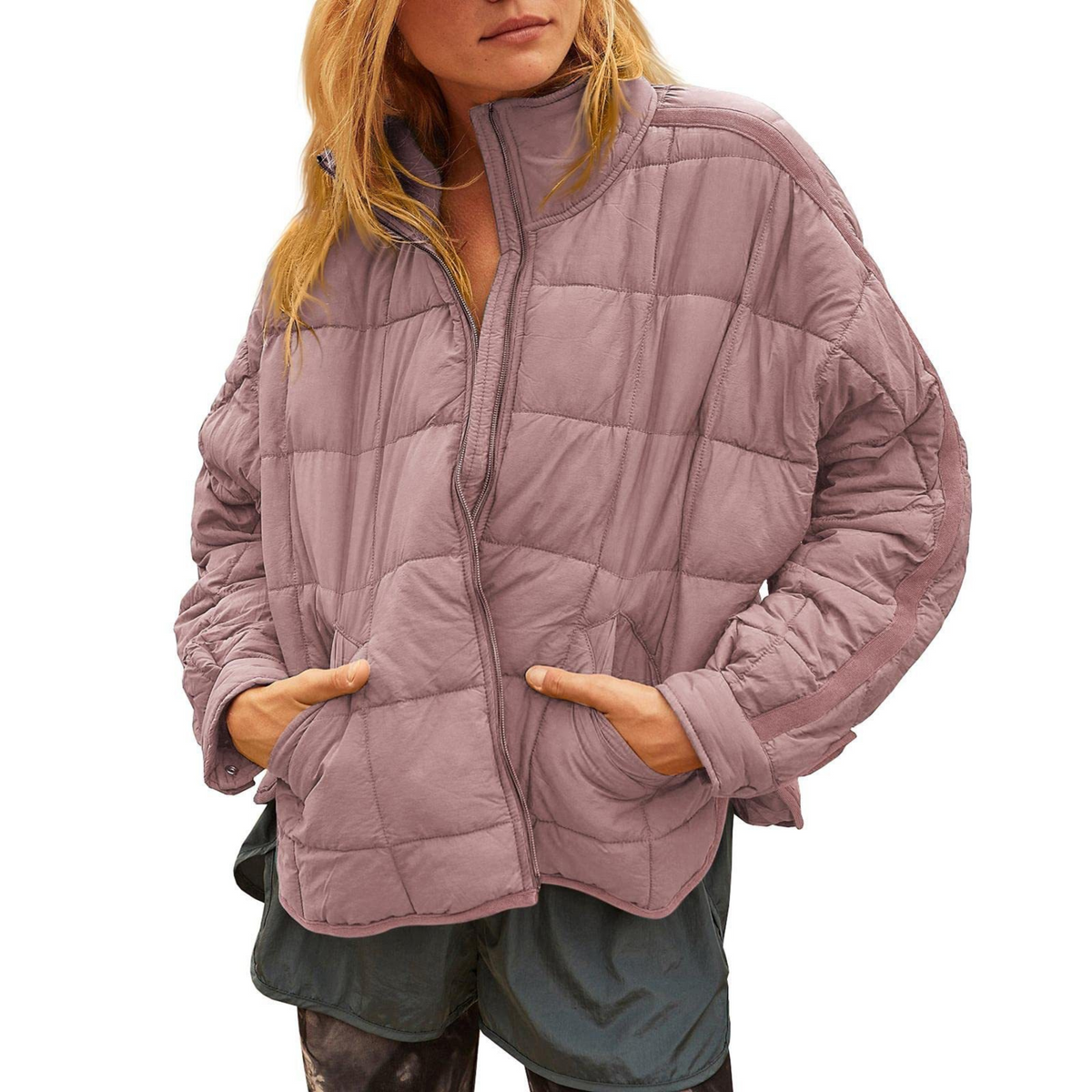Dayanara | Drawstring Quilted Jacket