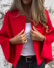 Agustina | Wide-Sleeve Open Cardigan