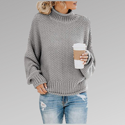 Elease | Ribbed High-Neck Jumper