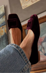 Noë | Suede Poppers With Design Loafers