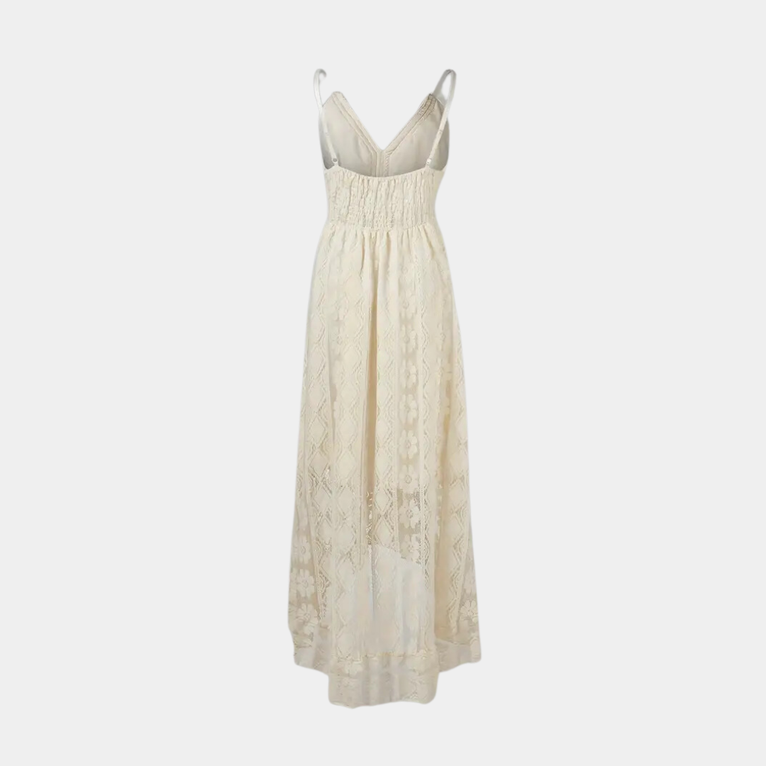 RAELENE | LACE FRINGED DRESS