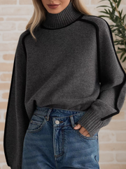 Donna | Elegant High-Neck Jumper
