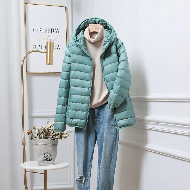 Orpha | Contrast-Lined Puffer Jacket