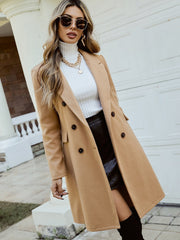 Jerilyn | Double-Breasted Long Coat