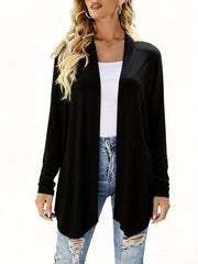 Ruthann | Long Open-Front Jacket