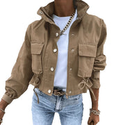 Rebekah | Cropped Utility Jacket