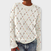 Simone | Cozy Christmas Crème Jumper