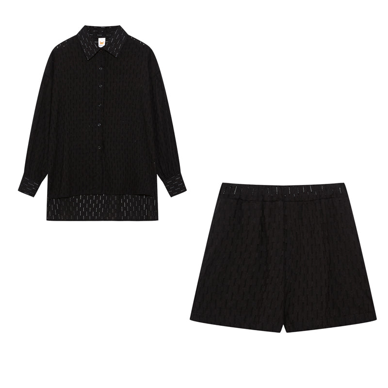 ELIZABETH | COTTON BUTTON-FRONT CO-ORD SET