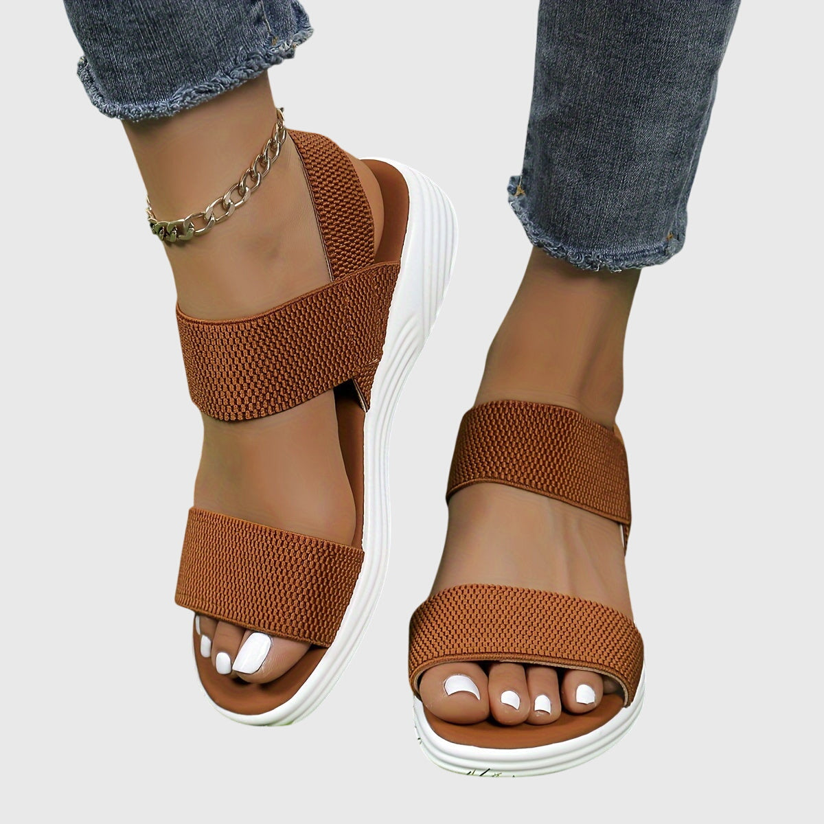 JESSAMINE | WIDE-FIT CUSHIONED SANDALS