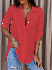 Nicolasa | Button-Front Shirt