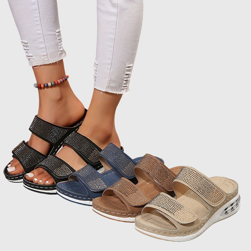ELICE | WIDE-FIT ARCH-SUPPORT SANDALS