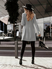 Tomasa | Double-Breasted Long Coat