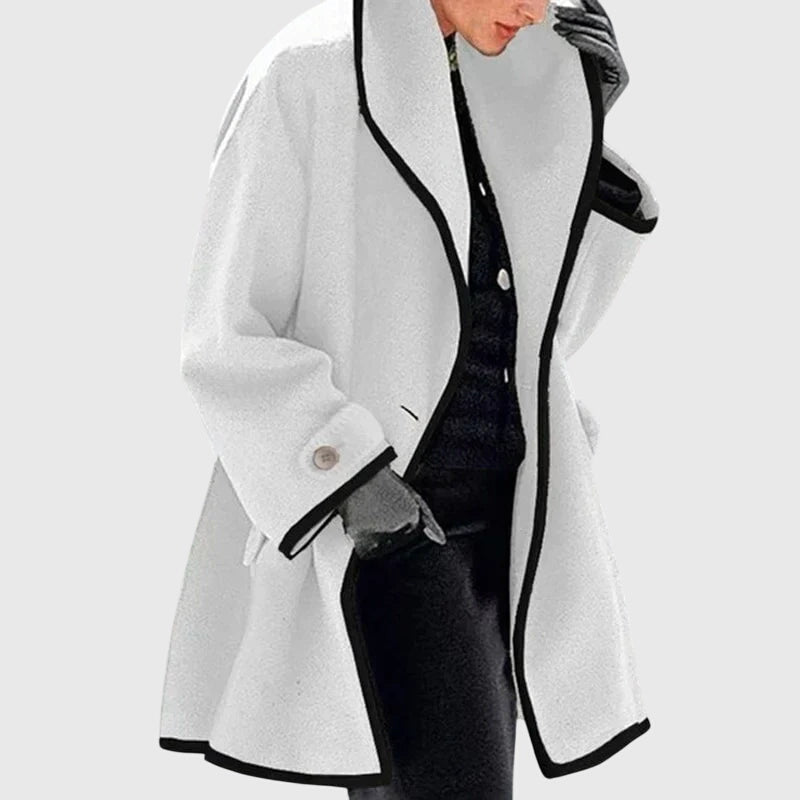 MARIA | BUTTON-FRONT JACKET