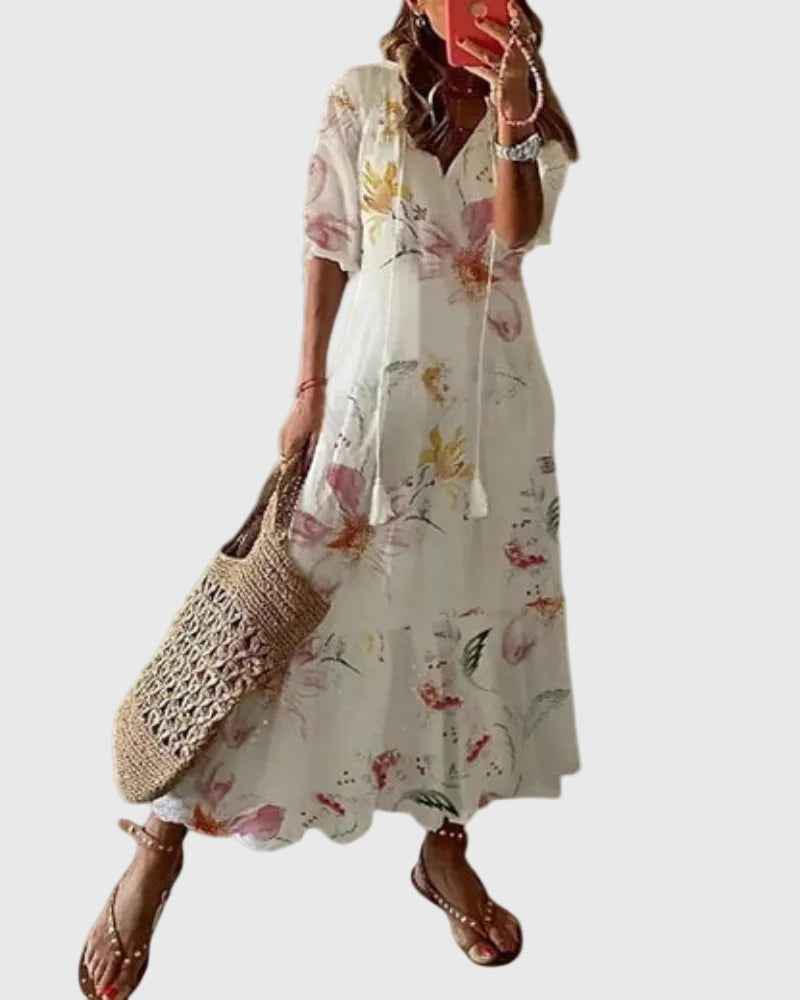 Amalia | Vintage Boho Maxi Dress