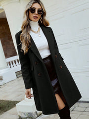 Jerilyn | Double-Breasted Long Coat