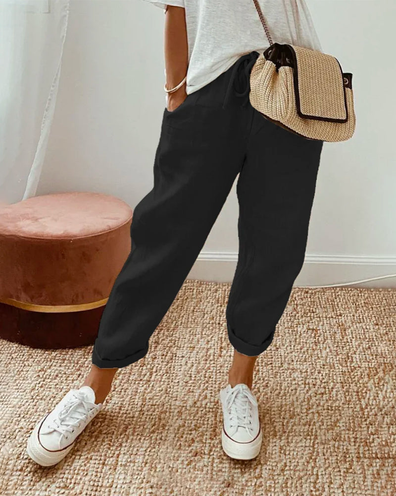 Elegant Comfortable Flowing Trousers