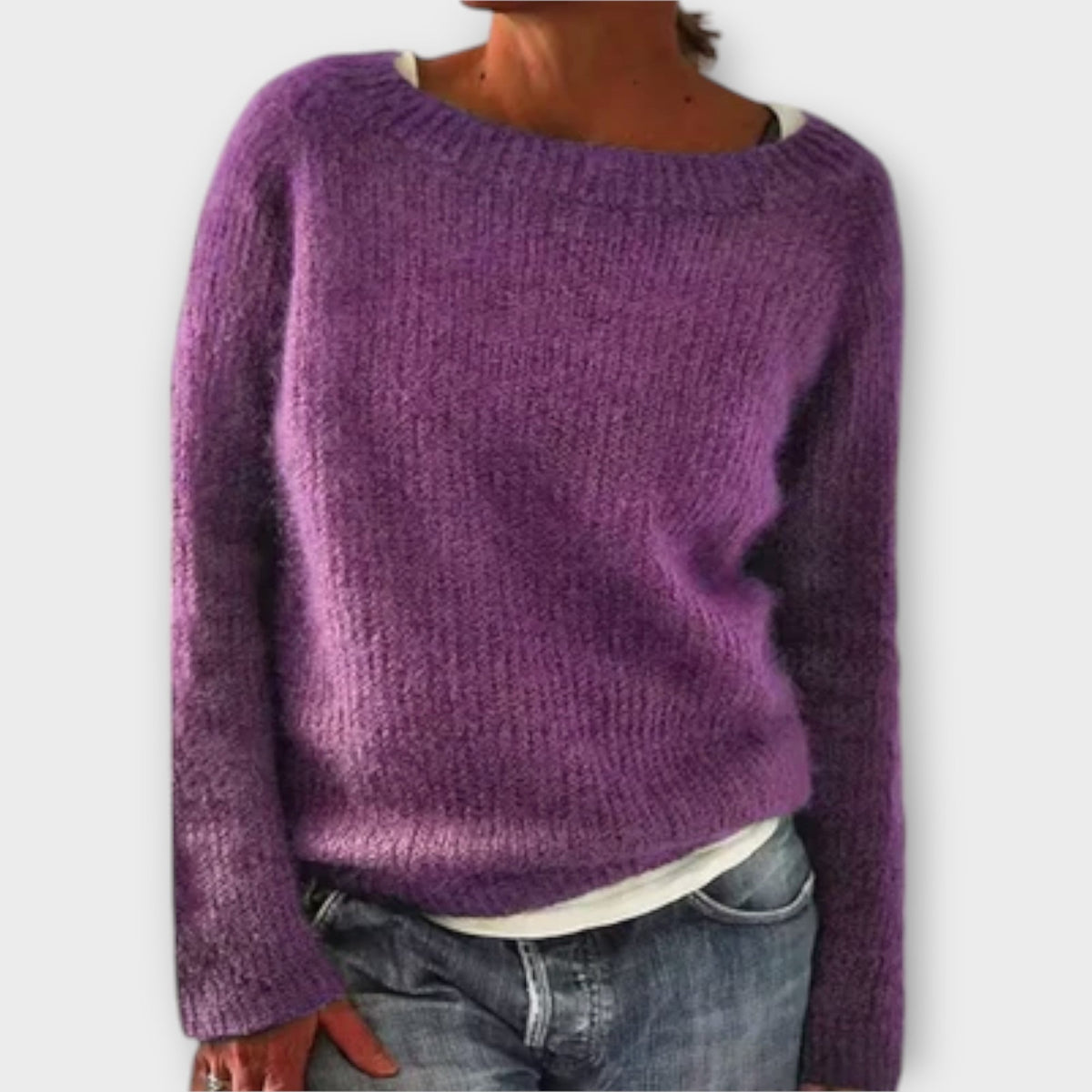 Regine | Smooth Grey Jumper