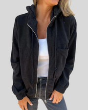 Mabel | Soft Gilet With Zip