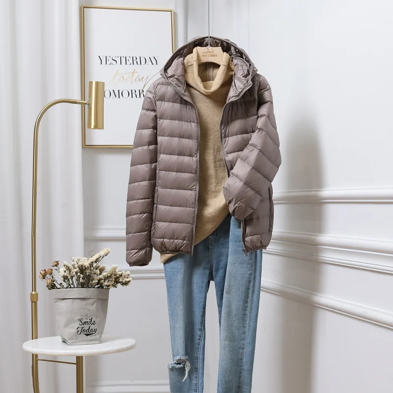 Orpha | Contrast-Lined Puffer Jacket