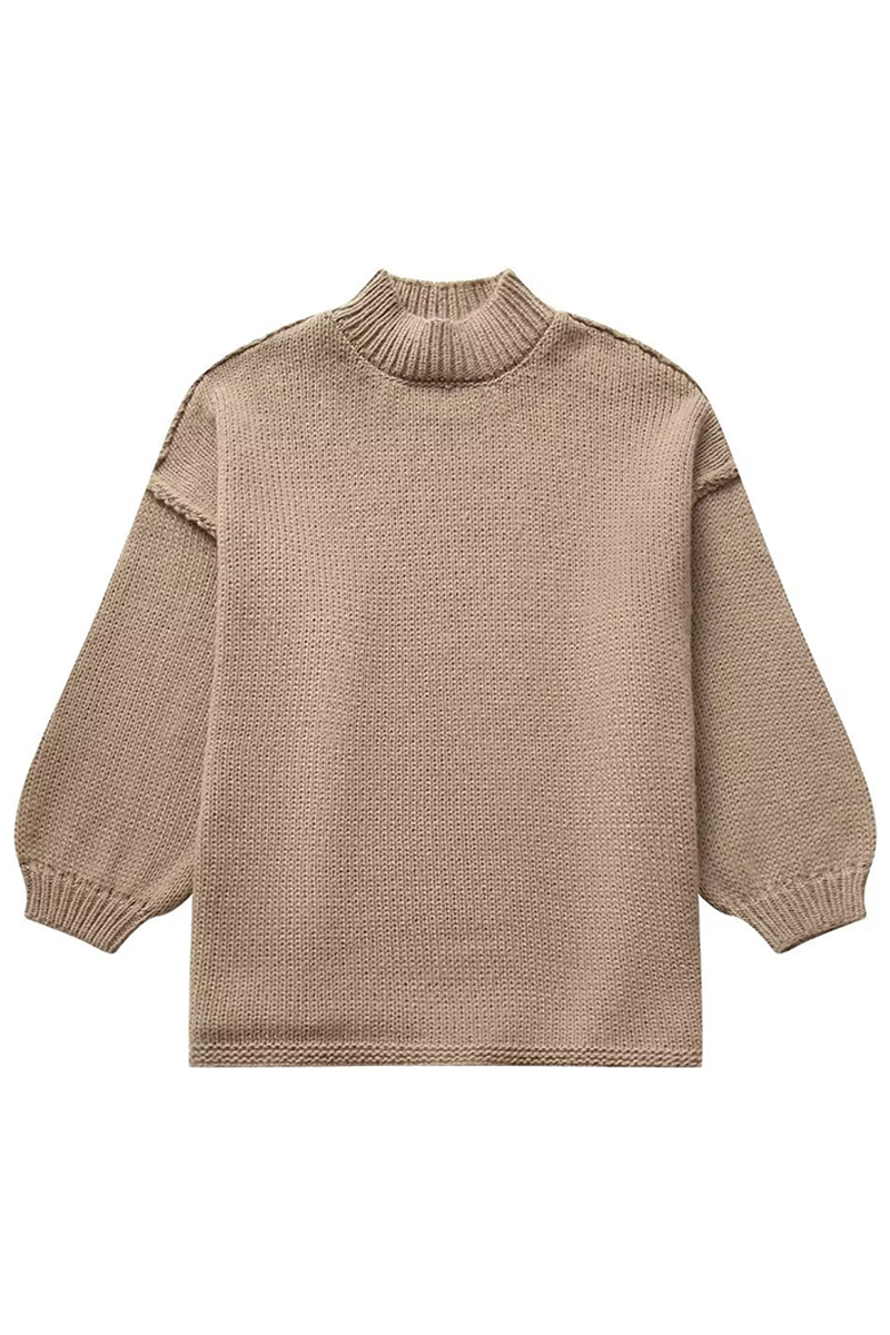 Felipa | Textured Balloon-Sleeve Jumper