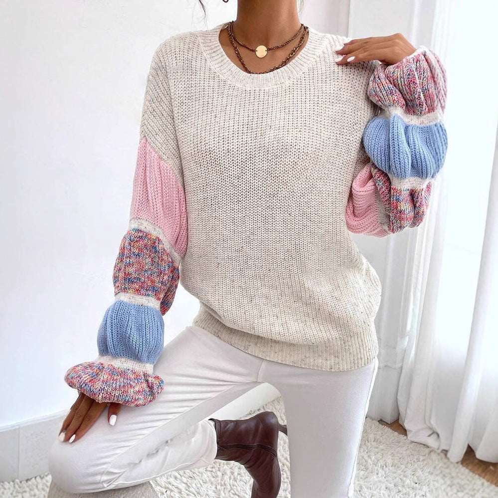 Anjanette | Colourblock-Sleeve Jumper