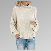 Elease | Ribbed High-Neck Jumper