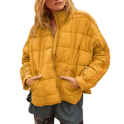 Dayanara | Drawstring Quilted Jacket