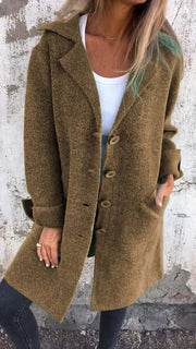 Odette | Textured Notch-Lapel Blazer