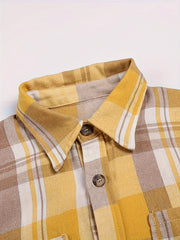 Onita | Checked Longline Shirt