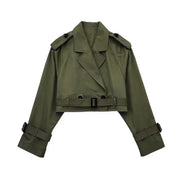 Jolie | Cropped Double-Breasted Jacket