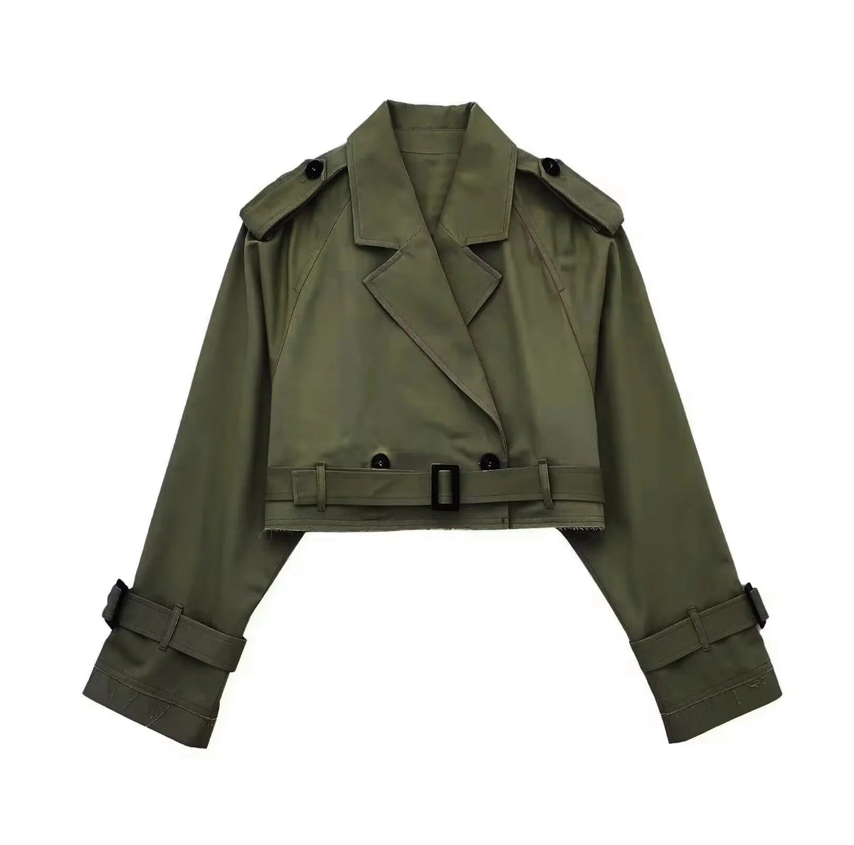 Jolie | Cropped Double-Breasted Jacket