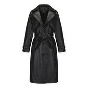 Abrianna | Belted Lapel Coat