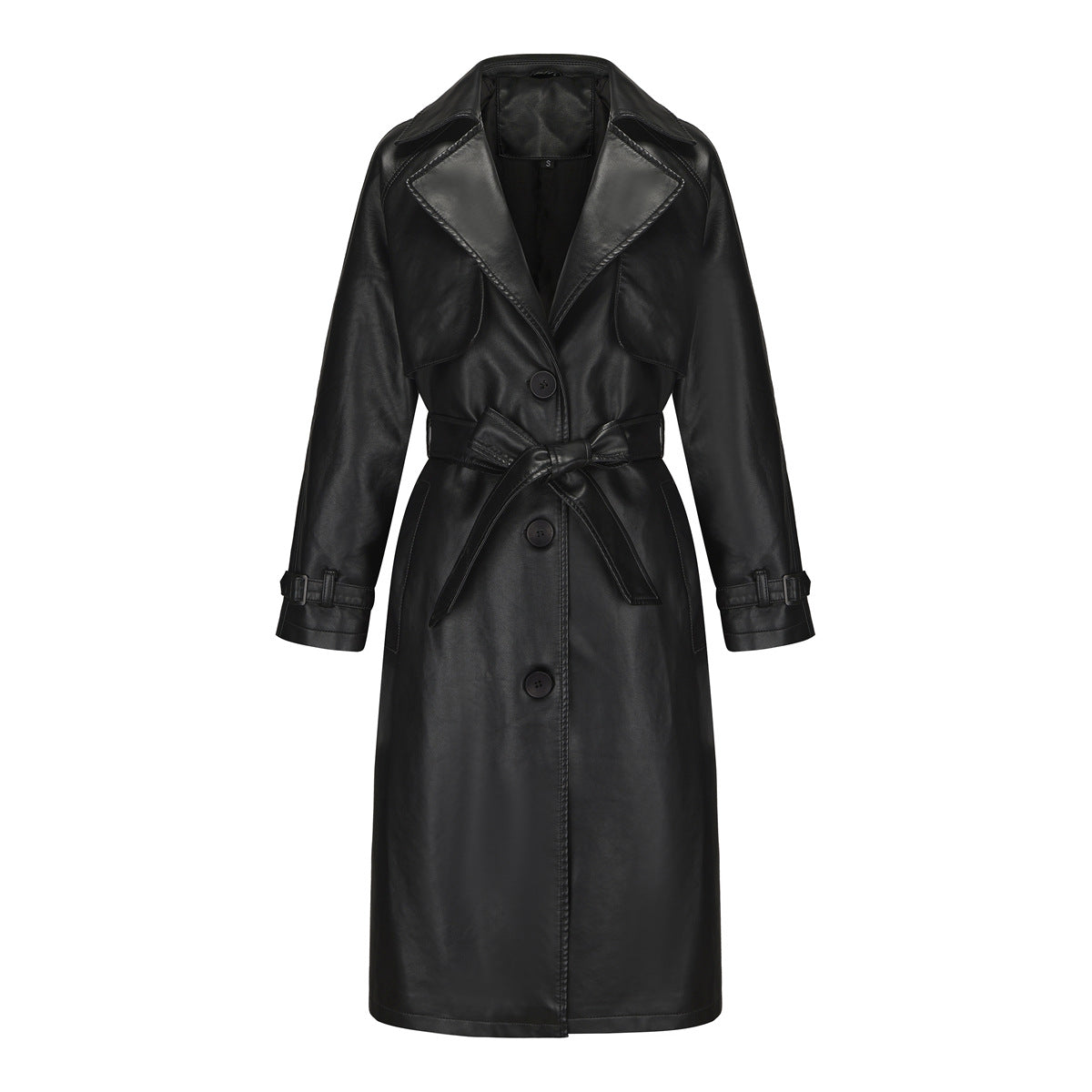 Abrianna | Belted Lapel Coat