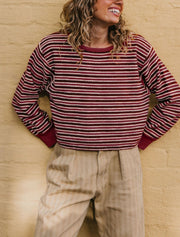 Mignon | Striped Round-Neck Jumper