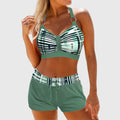 JANELLE | PRINTED HIGH-WAISTED BIKINI