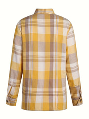 Onita | Checked Longline Shirt