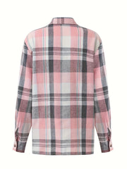 Onita | Checked Longline Shirt