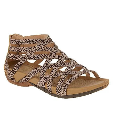 Women's sandals in Leopard