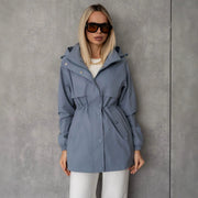 Dovie | Drawstring Hooded Parka