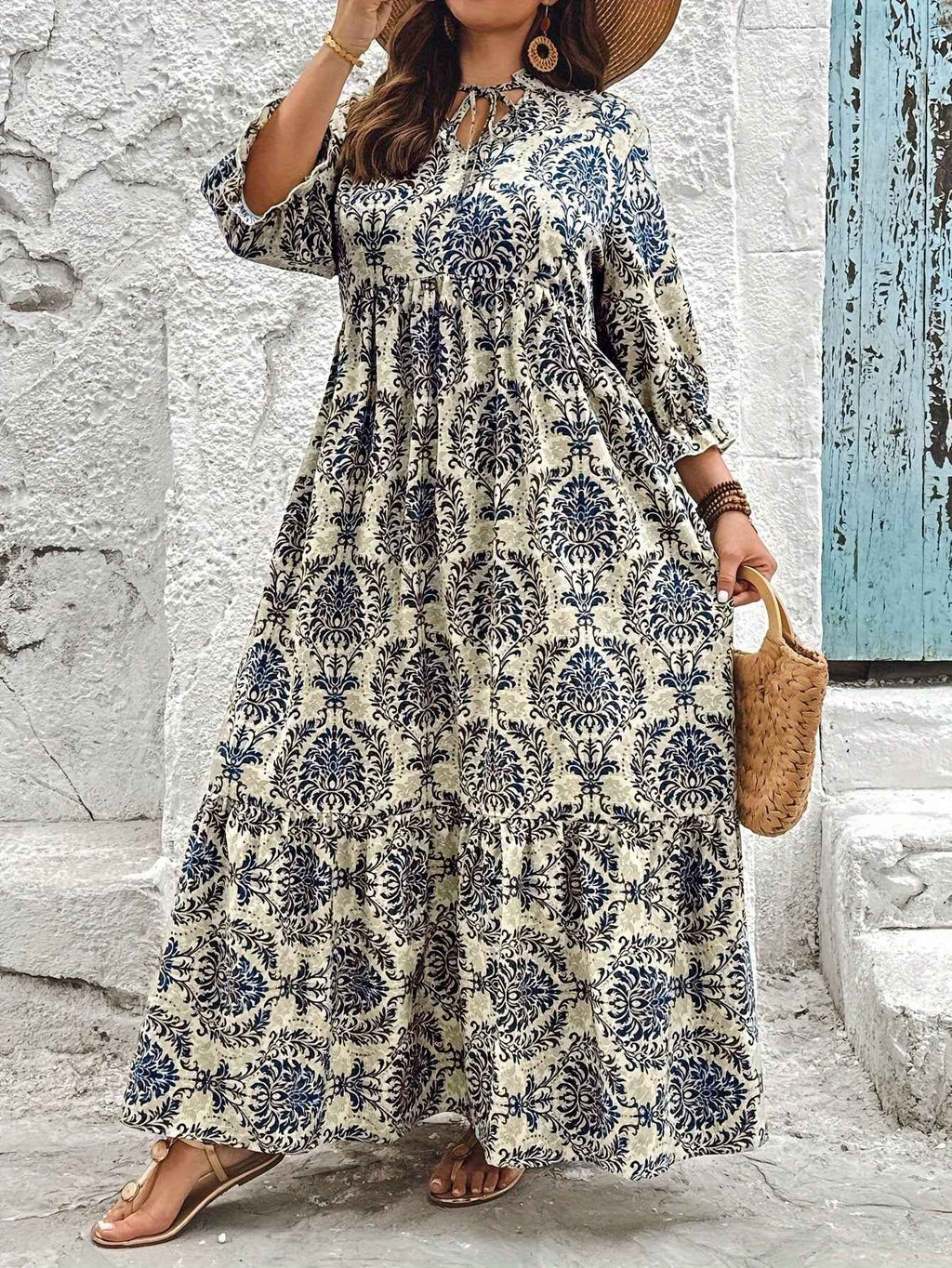 MOLLY | PRINTED MAXI DRESS